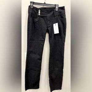 NWT women’s black pants, size 7/28